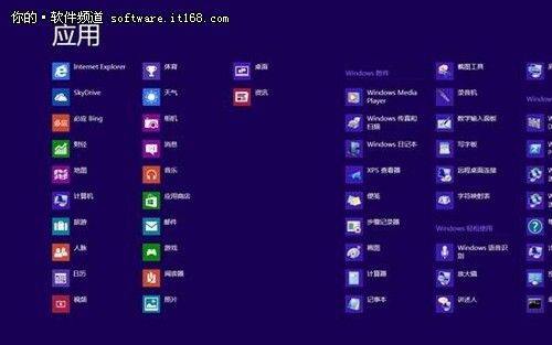 轻松快速找到并打开win8应用程序技巧