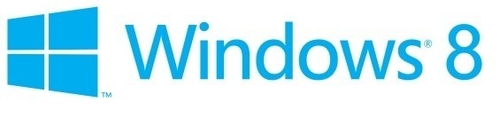 微软展示Windows 8新LOGO:倾斜纯蓝色